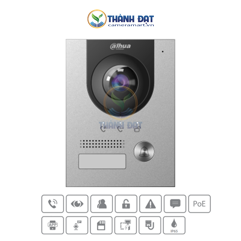 Nút nhấn camera chuông cửa IP DAHUA DHI-VTO2202F-P-S2
